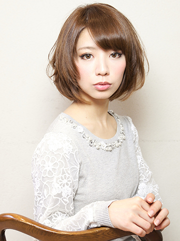 大人女子★シンプルボブ